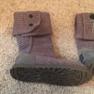Gray UGGs size 8